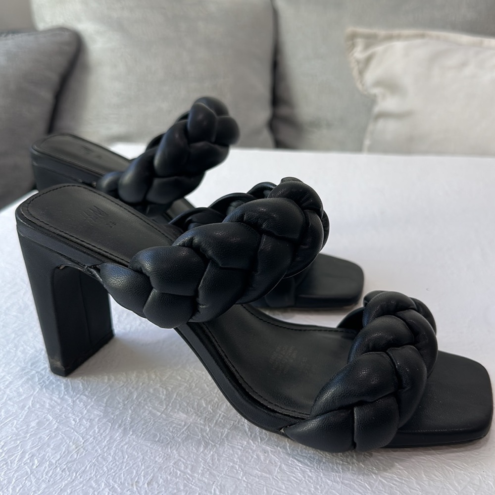Black Mule Heels